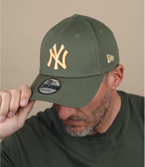 Cap NY grün gelb Colour Ess 940 NY olive